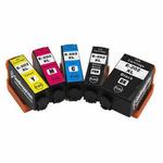 1 set of 5 ink cartridges (202XL)